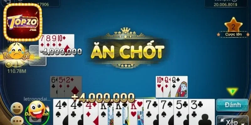 Cách Chơi Tá Lả Topzo - Siêu Phẩm Game Bài Quốc Dân Cực Hot 2 Luật chơi Tá Lả cực chuẩn và siêu chi tiết