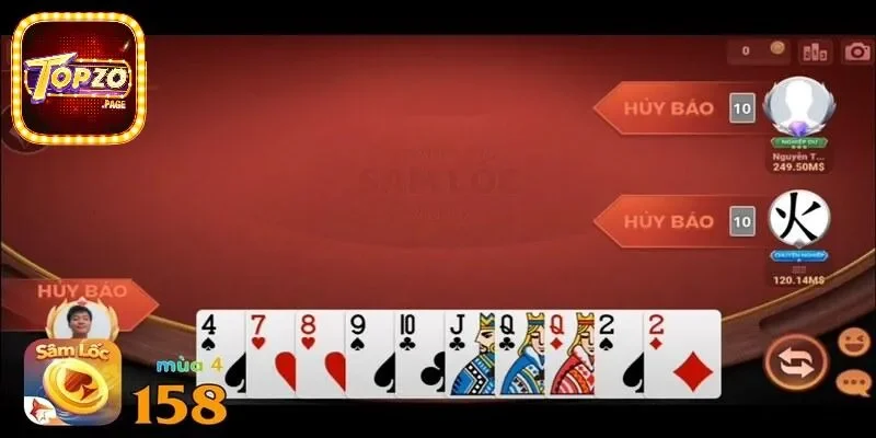 Sâm Lốc - Khám Phá Siêu Phẩm Game Hấp Dẫn Nhất Topzo 9 Sâm lốc